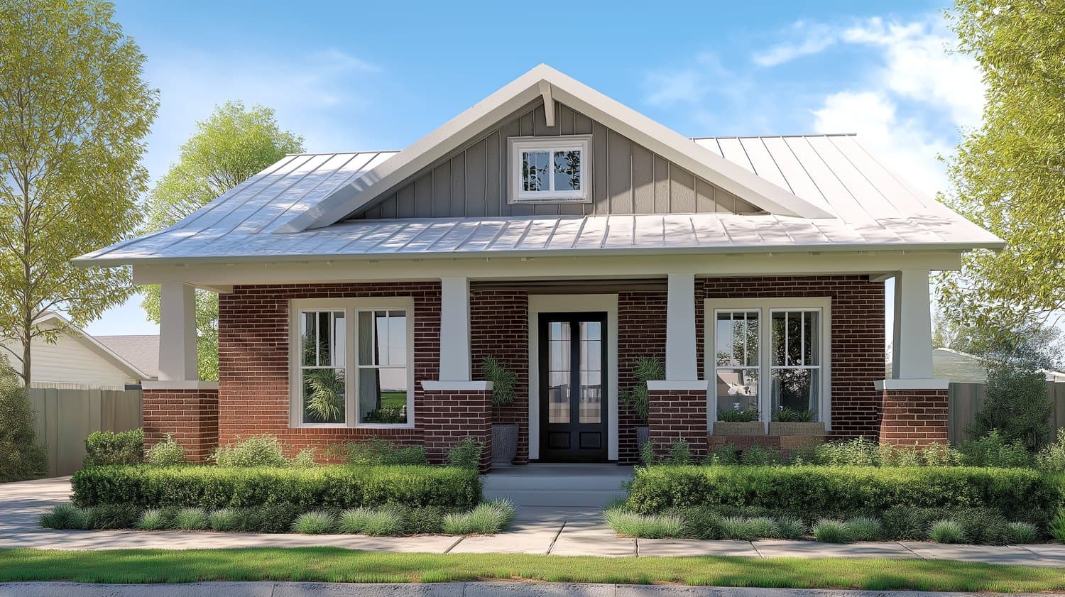 California Bungalow architectural style, representative home